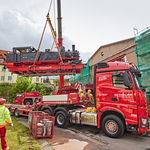 SCHOLPP is a specialist for rigging and moving all kinds of equipment – industrial plants, production machinery, or even historic steam locomotives.