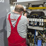 Relocation of a laser cutting machine
