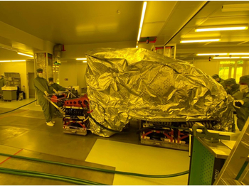 [Translate to English:] Luftkissen für vibrationsfreien Transport im Cleanroom