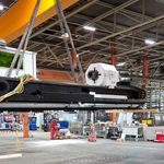 Relocation of a laser cutting machine